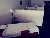 Picture of foot spa massage area at Happy Feet Relaxing call 1+ 614-808-1788 